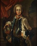 Johann Michael Franz Portrait of a young nobleman oil painting
